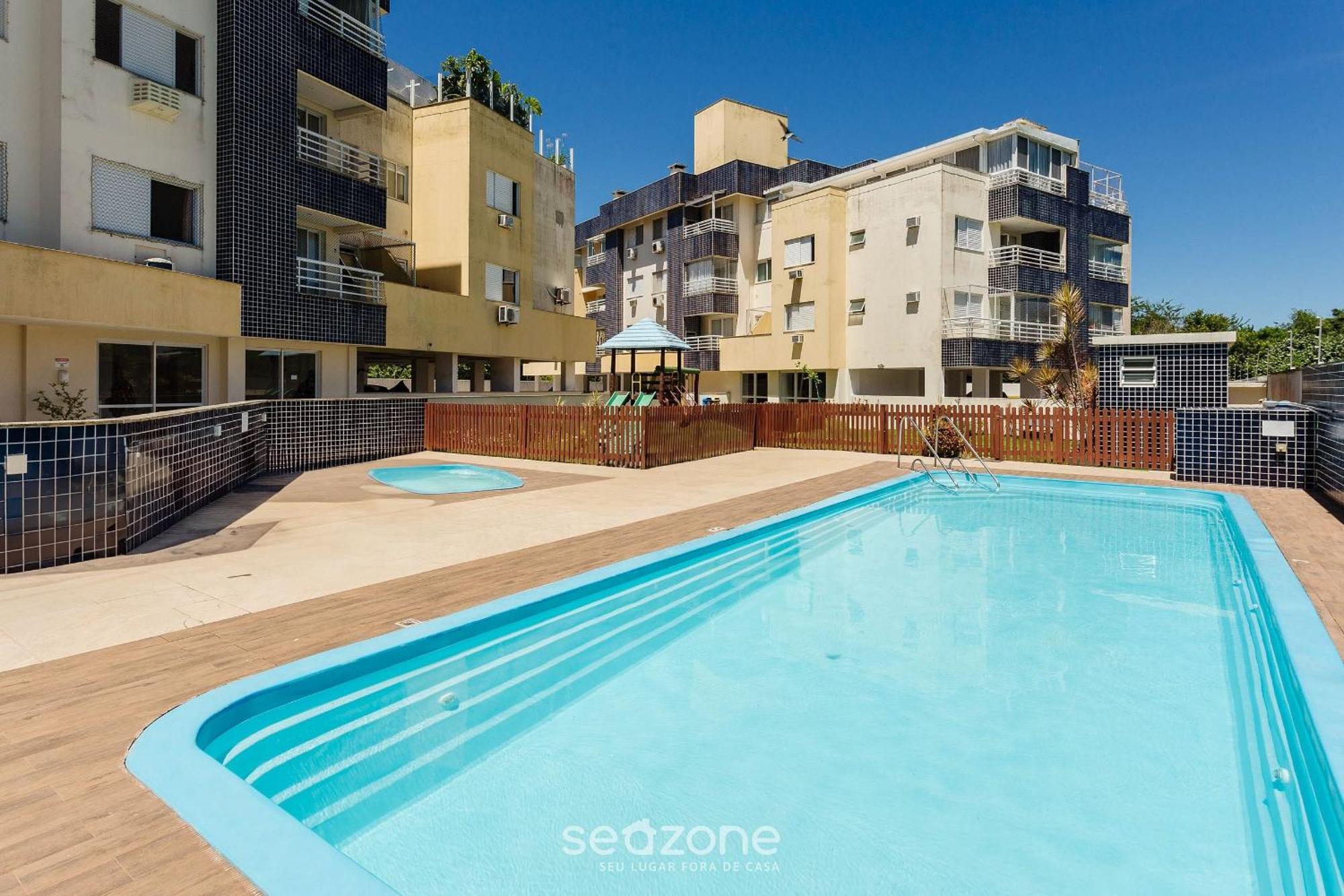 Apto Completo Em Cond. Com Piscina Cmc101 Florianópolis Esterno foto